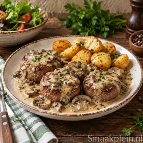 Krokante aardappelmignonnettes met kaas en een goudbruin paneerlaagje
